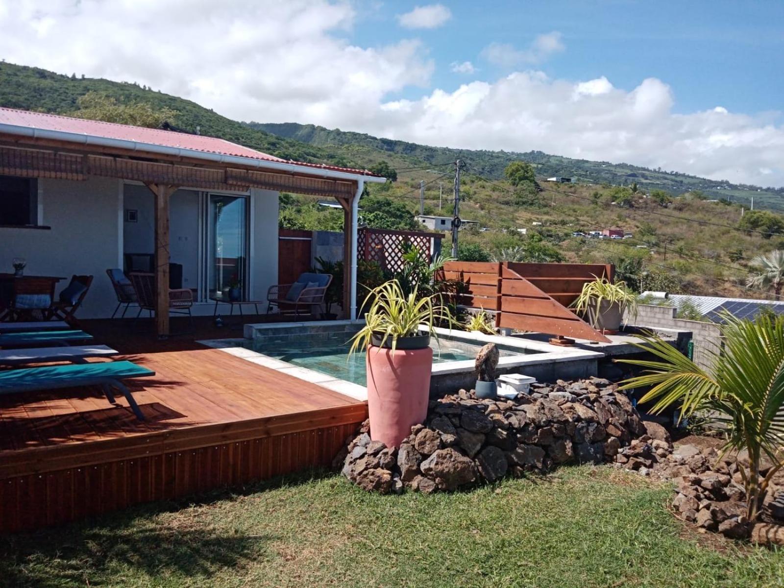La Villa Choka Trois Bassins Extérieur photo