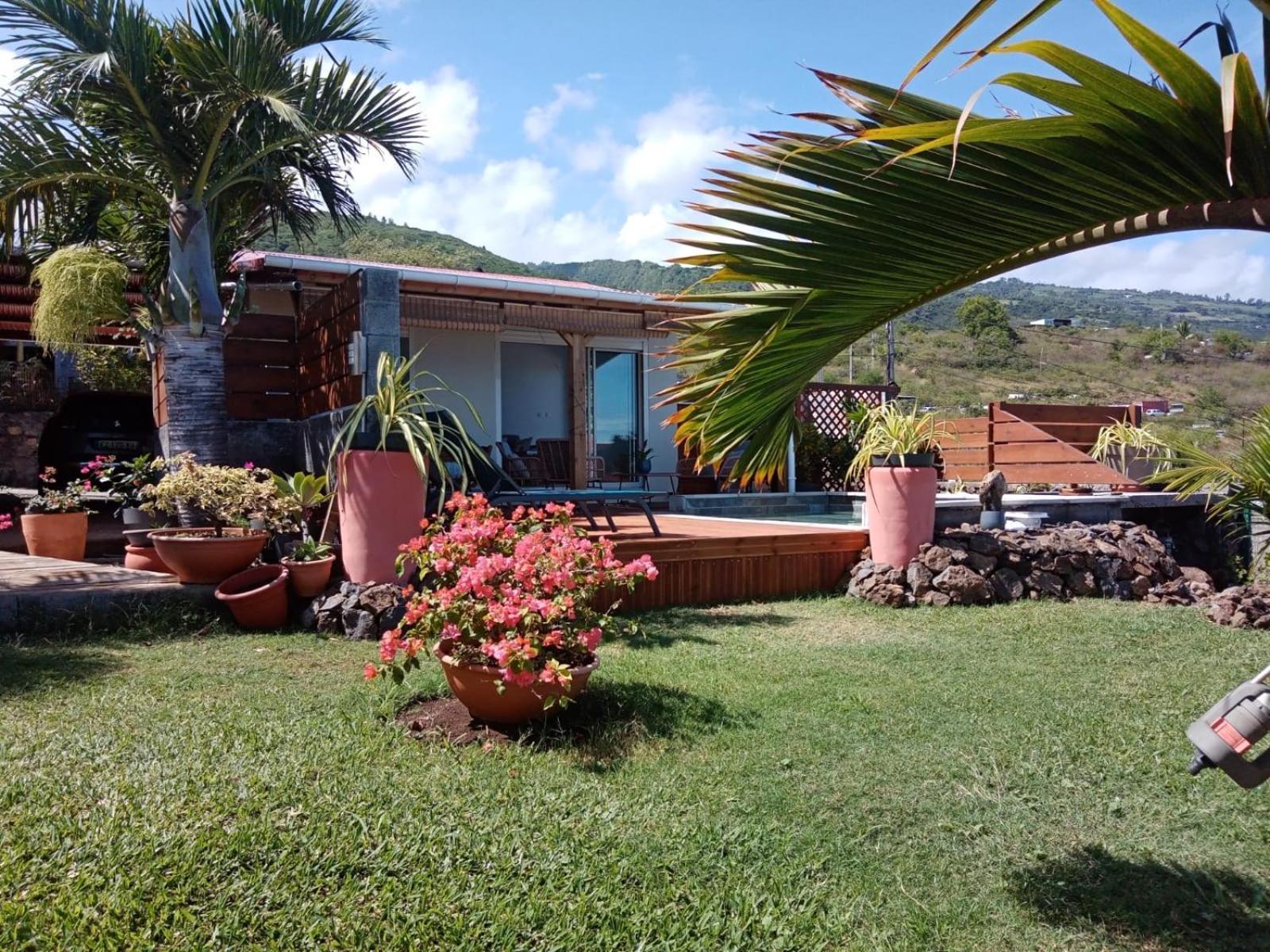 La Villa Choka Trois Bassins Extérieur photo