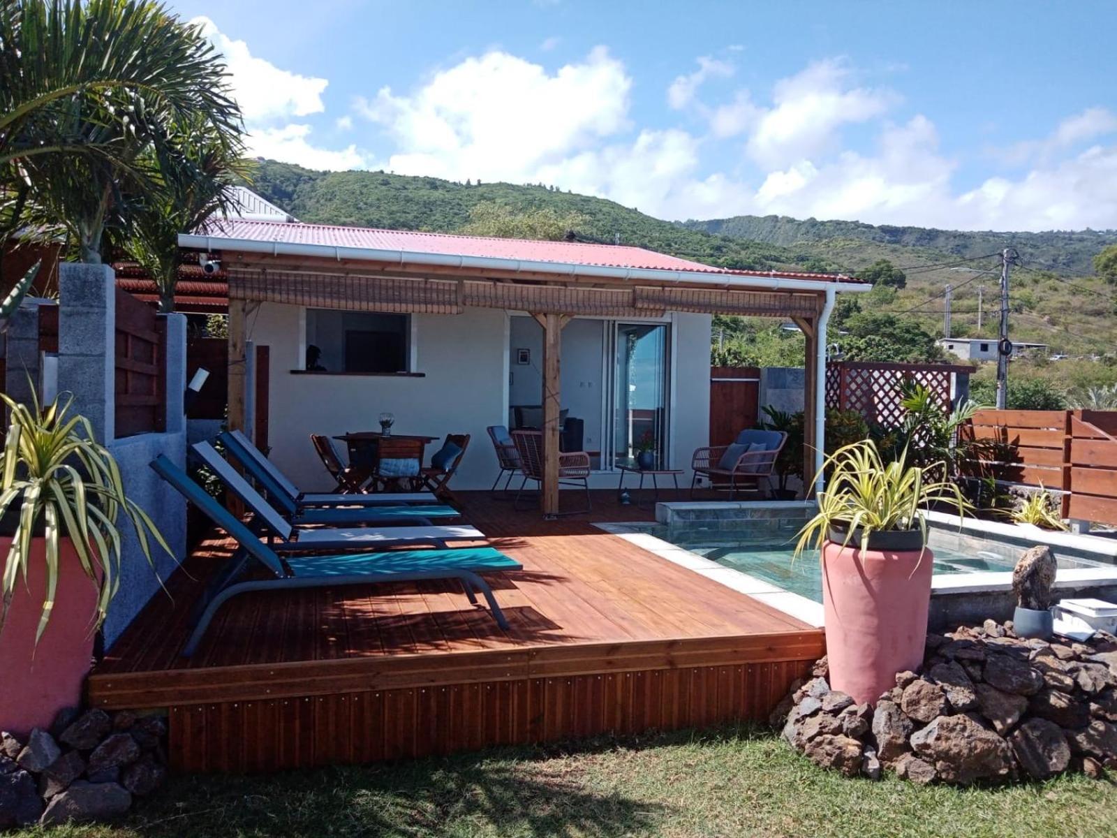 La Villa Choka Trois Bassins Extérieur photo
